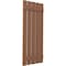 Ekena Millwork Americraft 5-Board, 2 Batten Exterior Real Wood Spaced Board-n-Batten Shutters, ARW101SB519X44BTH, PR ARW101SB519X44BTH - alternate 3